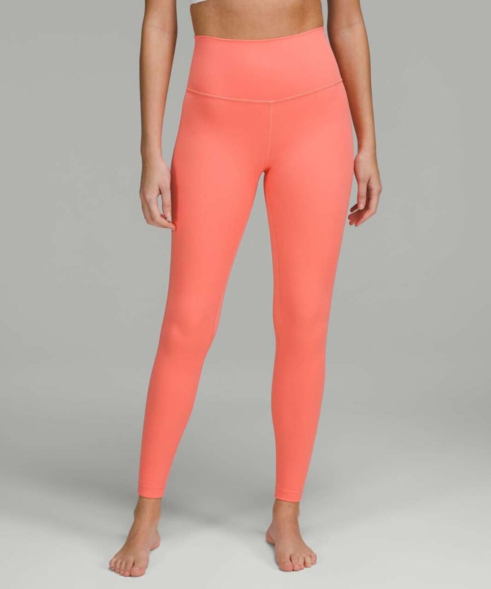 Lululemon RARE Wunder Under Pant *Full-On Luon Reversible
Roll Down Grapefruit 4